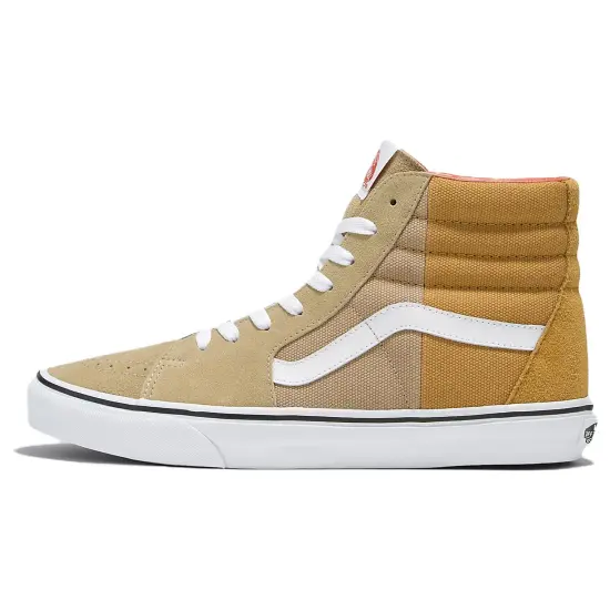 Vans Sk8-Hi Split Duck Canvas 'Beige Gold'