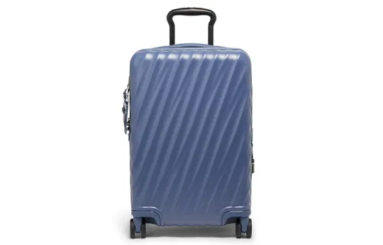 TUMI Polycarbonate Suitcase Luggage 20 Inch Unisex Blue