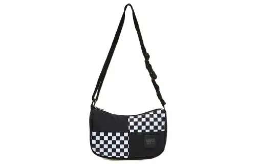 Vans Nylon Shoulder Bag, Crossbody Bag Regular Unisex Black