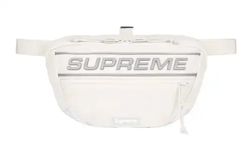 Supreme Nylon Crossbody Bag, Fanny Pack Regular Unisex White