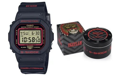 CASIO Men G-SQUAD Series Black Watch DW-5600KH-1