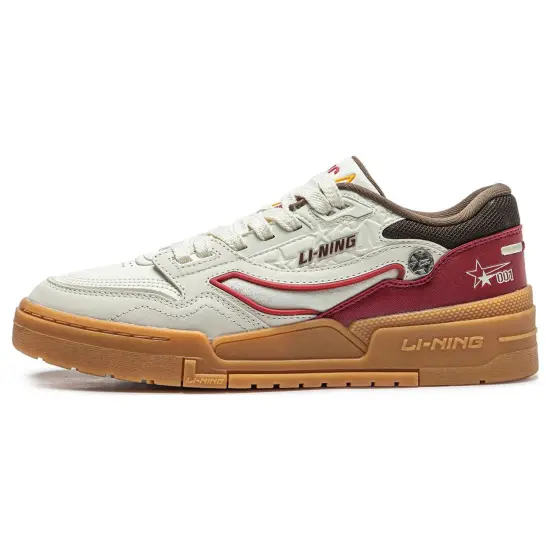 LINING 001 BTC Casual Shoes Men Low-Top White/Red