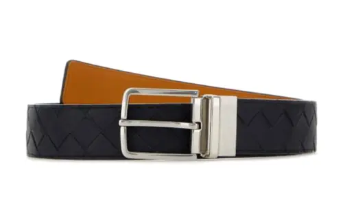 Bottega Veneta Intrecciato Buckle Belt