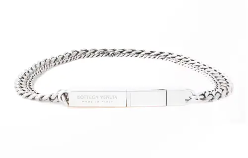 Bottega Veneta Bracelets Men's Silver