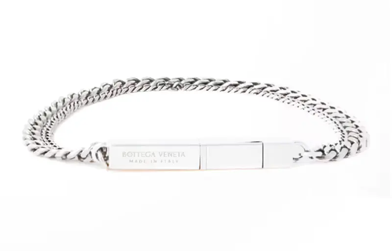 Bottega Veneta Bracelets Men's Silver