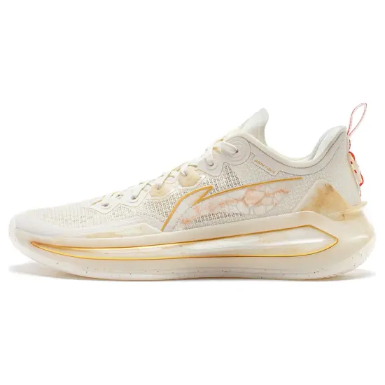 LINING Liren 3 V2 Basketball Shoes Unisex Low Top Yellow/White