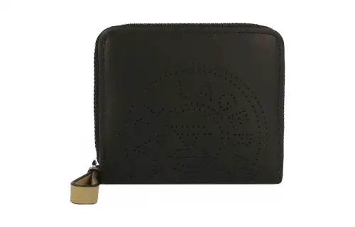KARL LAGERFELD / Karl Lagerfeld Jeans Leather Wallet Small Women's Black