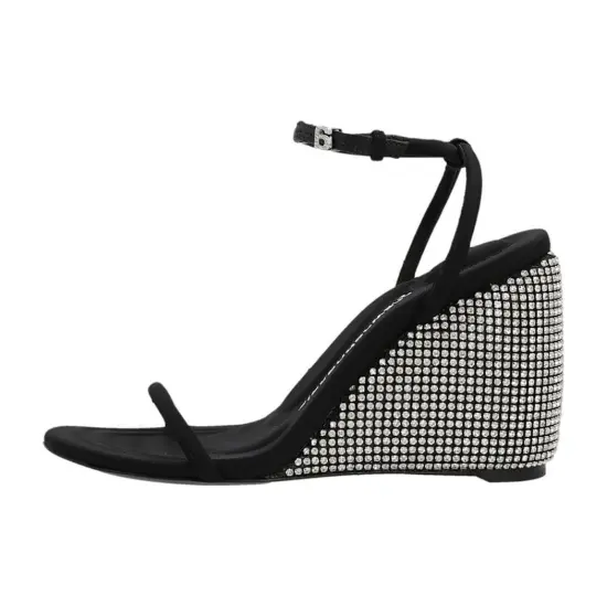Alexander Wang Dahlia Embellished Wedge Sandals Women's