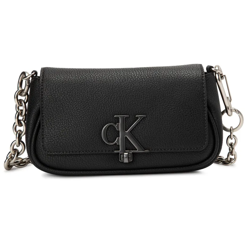 CALVIN KLEIN Synthetic Material Shoulder Bags Women's Black