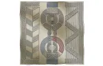 HERMES Tressage Shawls Women's Multicolor