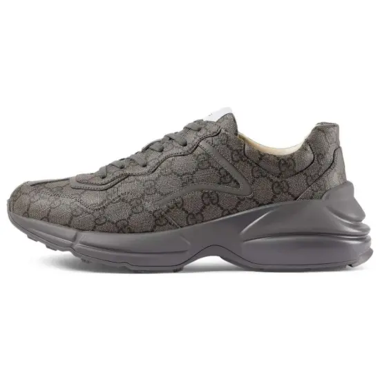GUCCI Rhyton Monogram Sneakers Grey