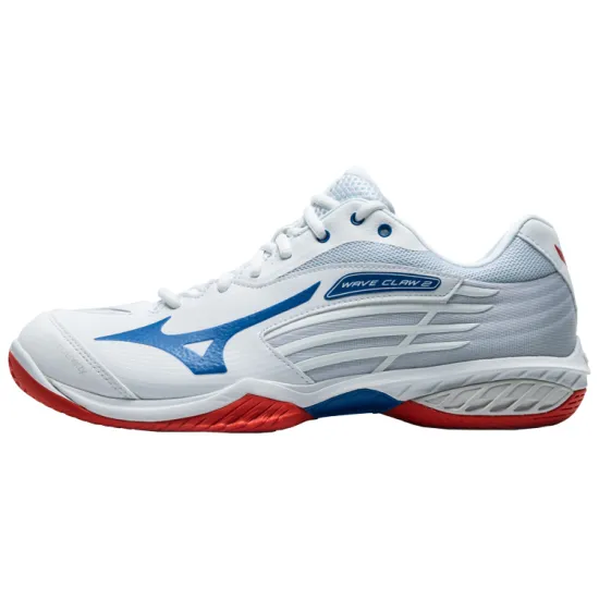 Mizuno Wave Claw White Blue Red