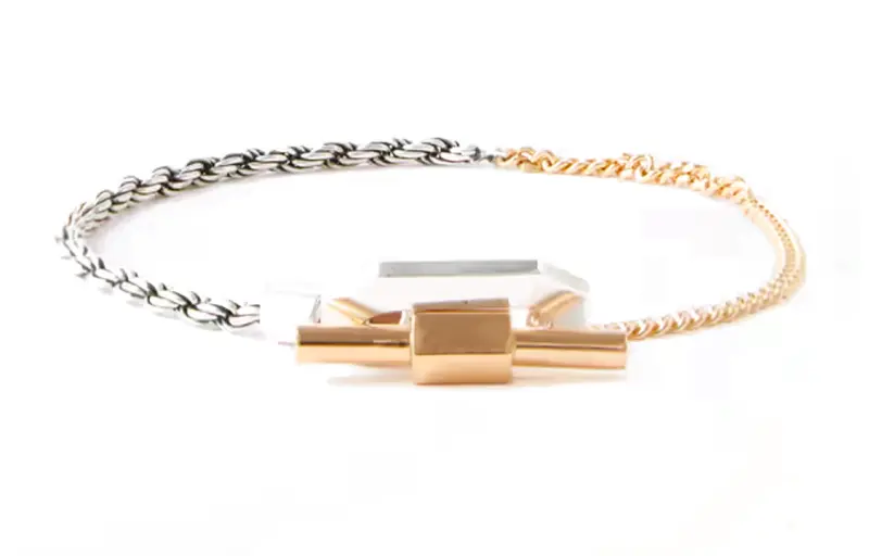 Bottega Veneta Bracelets Men's Gold/Silver