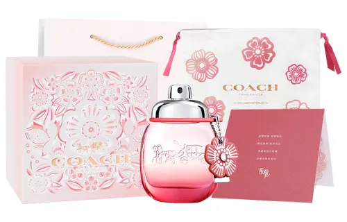 COACH Floral Charm Women's