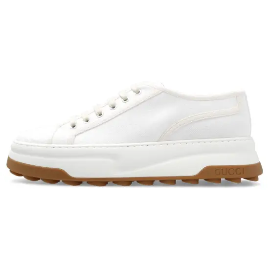 GUCCI Casual Shoes Men Low-Top Ecru