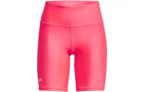 Under Armour HeatGear Yoga Shorts Women's Bright Pink Moderate