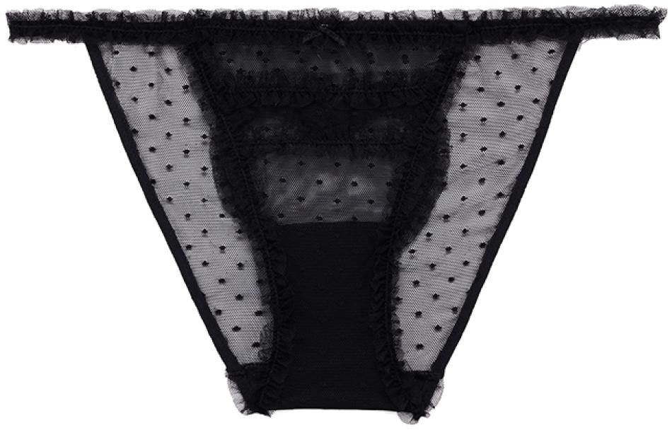 Женские трусы Victoria's Secret (черные)