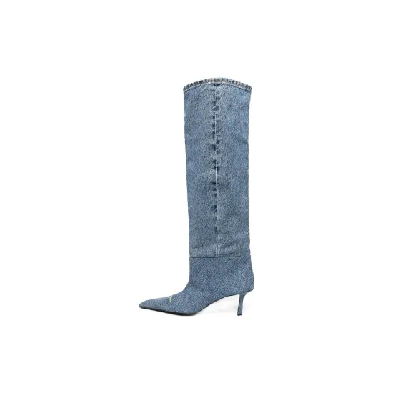 alexander wang Viola 65mm Denim Boots