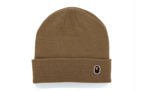 Bape Ape Head One Point Knit Cap FW21