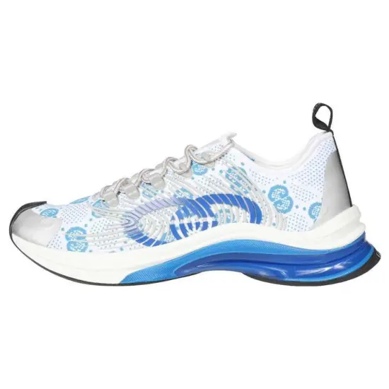 GUCCI RUN Casual Shoes Men Low-Top Blue White