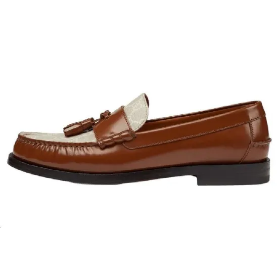 GUCCI Men's Casual Shoes Men Low-Top Brown