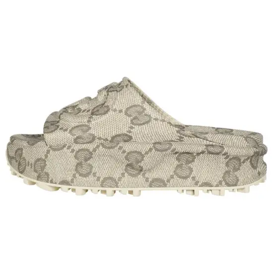 GUCCI GG Oversize Slide Sandals Women's