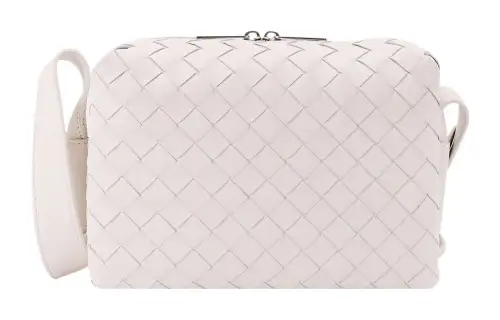 Bottega Veneta Leather Crossbody Bag, Shoulder Bag Men's Light Pink