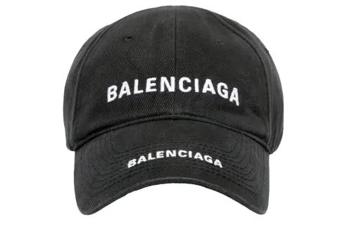 double-logo baseball cap