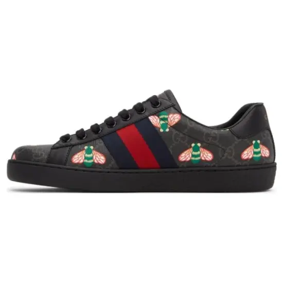 GUCCI Ace Bee Print Black