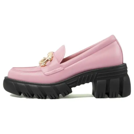 GUCCI Loafers Women's Low-Top Pink
