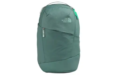THE NORTH FACE 20L Backpack Outdoor Bag Recycled Washed Nylon Blend With Polyester Deep Sage Women's