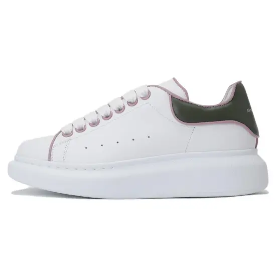 Alexander McQueen Oversized White Military Green Women's