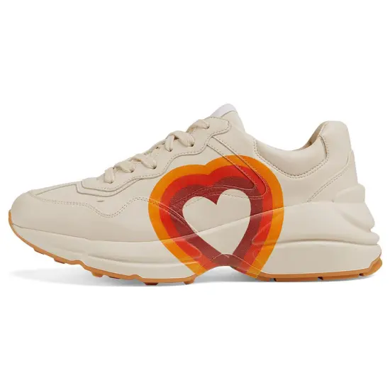 GUCCI Rhyton Interlocking G Heart Women's