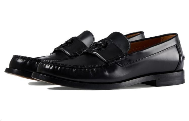 Gucci Loafers Interlocking 738470 Men\'s SIZE 8 1 2 GUCCI Loafer Interlocking G Black 738470 17X00 1000 | eBay main image 3