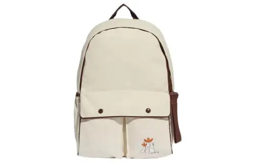 Adidas Originals Trefoil Polyester Laptop Bag Backpack Regular Unisex Beige