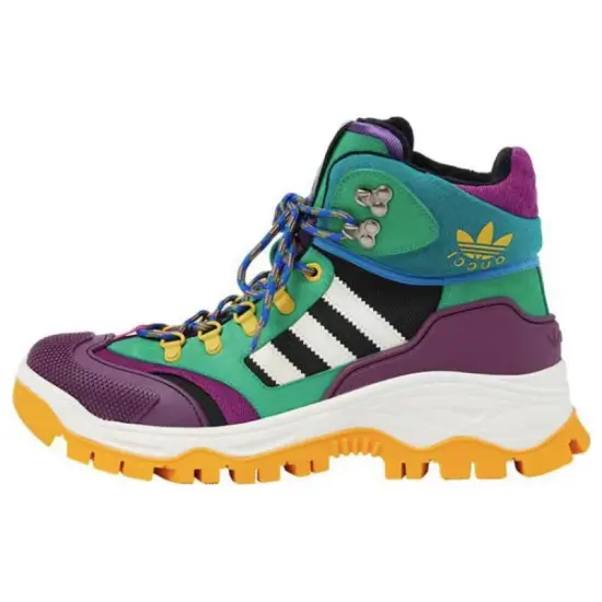 GUCCI Adidas X GUCCI Lace Up Boot 'Purple Green'