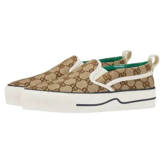 GUCCI Tennis 1977 Slip On Gg Women's