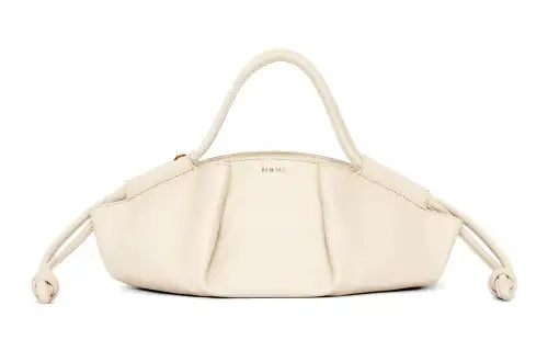 LOEWE Cow Leather Dumpling Bag, Shoulder Bag, Crossbody Bag, Handbag Small Women's Ecru