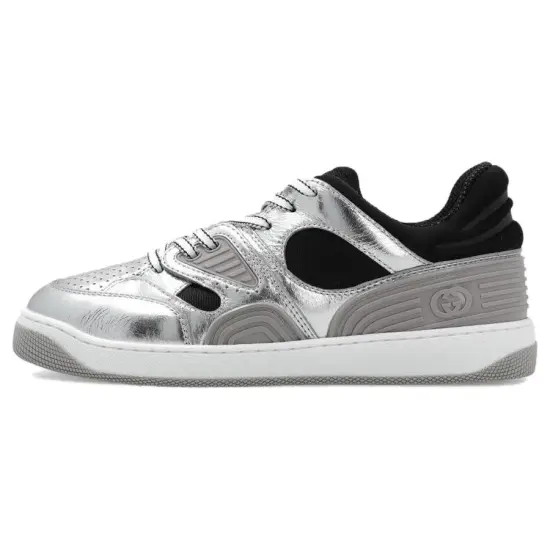 GUCCI Basket Panelled Sneakers