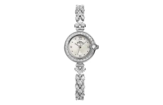 Disney Princess Quartz Movement Eco Friendly Copper Strap Watch Women's Watch Mother of Pearl Color Watch Dial