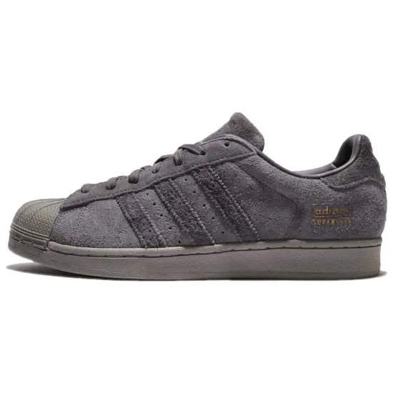 Adidas Originals Superstar Series Skateboarding Shoes Men Low-top Gray
