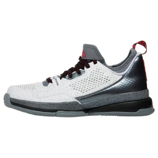 Adidas D Lillard 1 Shoes 'White Grey Black'