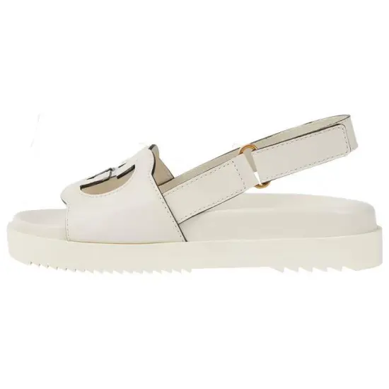 GUCCI Women's Interlocking G Sandal 'White' Women's