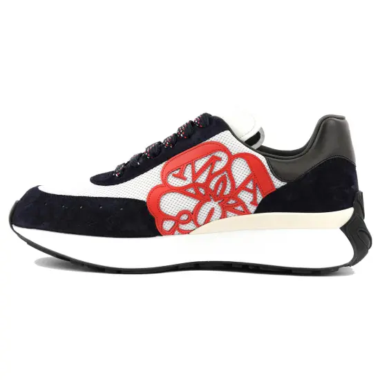 Alexander McQueen Sprint Runner Black Red