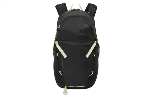 THE NORTH FACE 26L Zip Closure Backpack Outdoor Bag Nylon Black Unisex