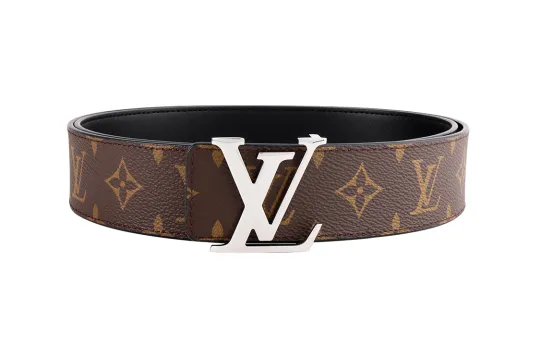 LOUIS VUITTON Belt Lv Initiales Reversible 1.5 Width Monogram