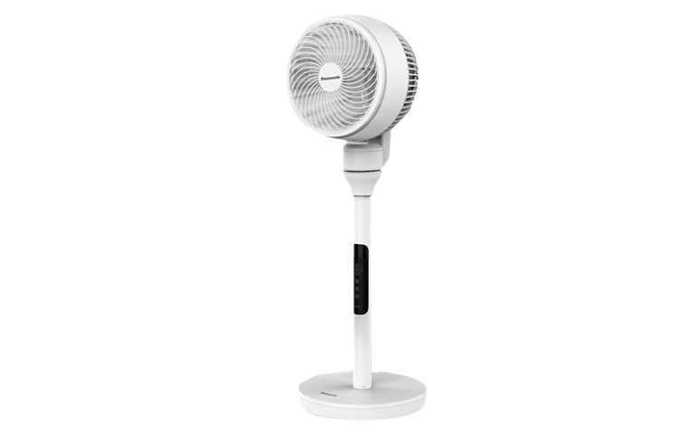 Panasonic Panasonic Electric Fan Air Circulation Fan New Household Floor Fan Vertical Indoor DC Remote Control Desktop Inverter Fan HD Screen Display 8-Hour Timing Wide Angle Air Supply F-CW1801C-W