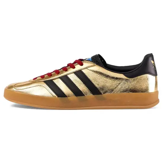 Adidas X GUCCI Gazelle Low Sneakers Golden Women's