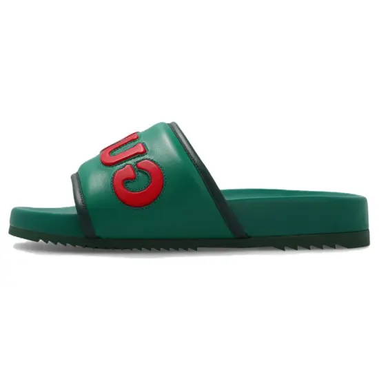 GUCCI Slide Slippers Men Green