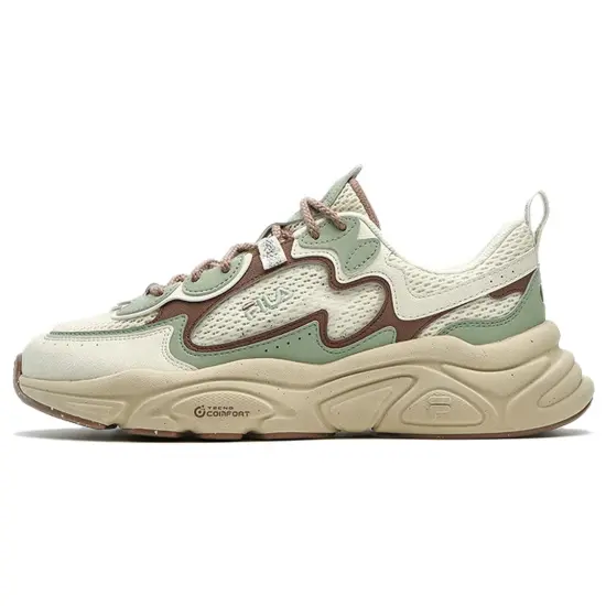 FILA MARS 1S+ Casual Shoes Women's Low-Top Beige Brown Green